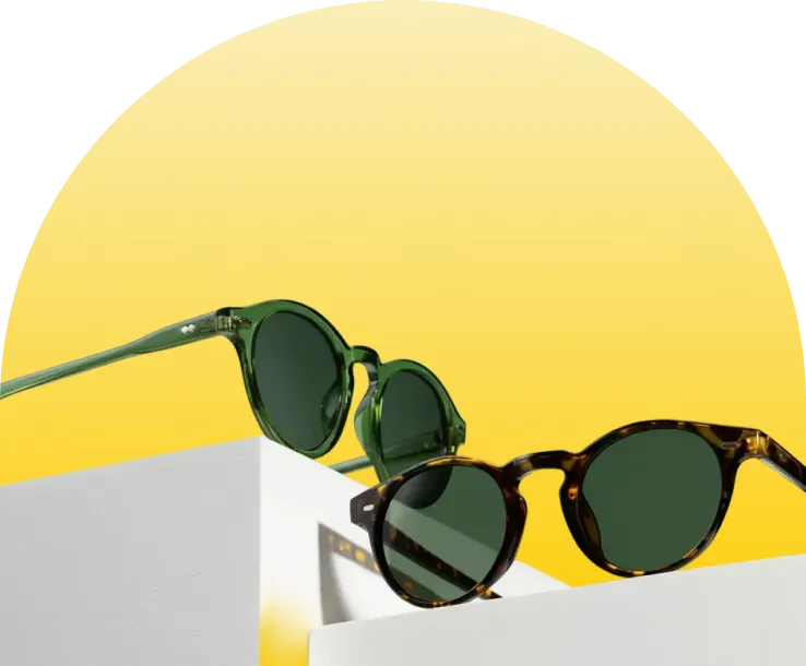 Glasses category decoration