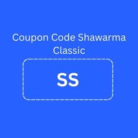 Shawarma Classic Coupon: Get 10% off via Sahsah App